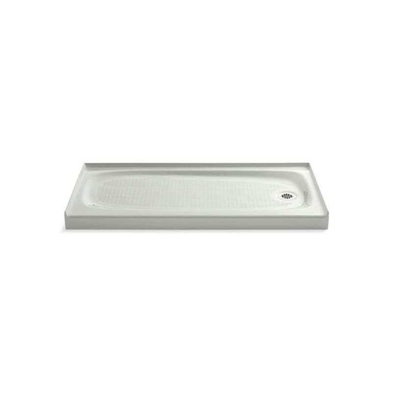 Kohler - Salient 60'' x 30'' alcove shower base, right drain - Dune