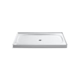 Kohler - Salient 60'' x 36'' alcove shower base, center drain - White