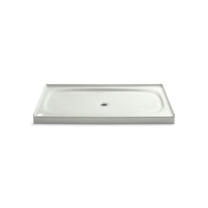 Kohler - Salient 60'' x 36'' alcove shower base, center drain - Dune