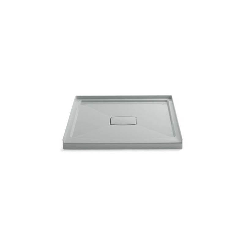 Kohler - Archer 42'' x 42'' alcove shower base, center drain - Ice Grey