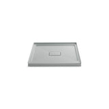 Kohler - Archer 42'' x 42'' alcove shower base, center drain - Ice Grey