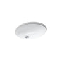 Kohler - Caxton 17'' oval undermount bathroom sink - White