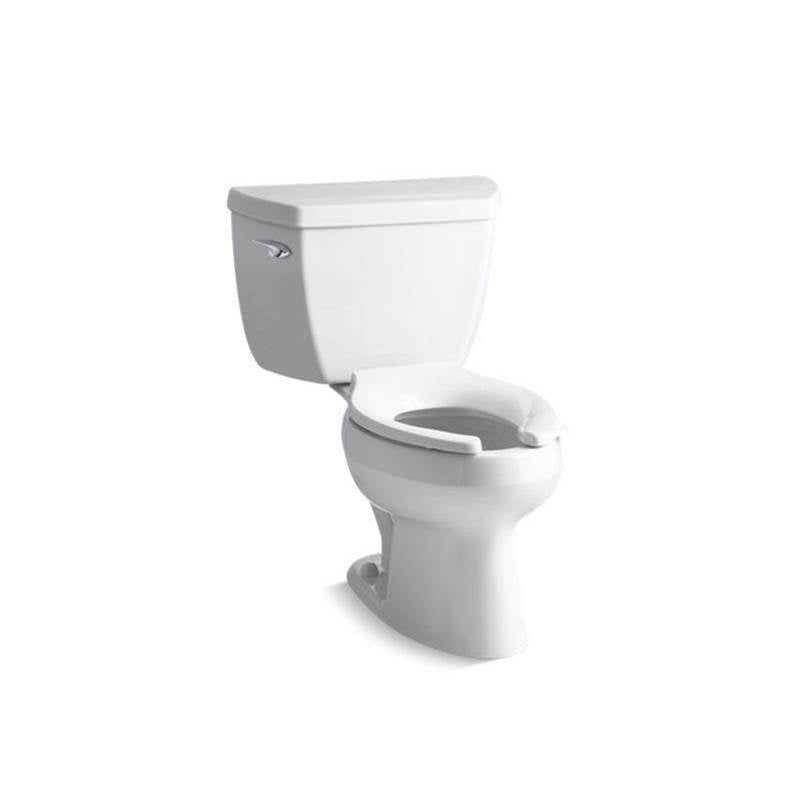 Kohler - Wellworth Classic Two-piece elongated toilet, 1.6 gpf - White