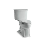 Kohler - Archer Two-piece elongated toilet, 1.28 gpf - Ice Grey