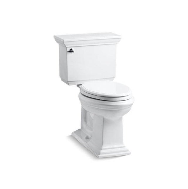 Kohler - Memoirs Stately Two-piece elongated toilet, 1.28 gpf - White