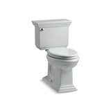 Kohler - Memoirs Stately Two-piece elongated toilet, 1.28 gpf - Ice Grey