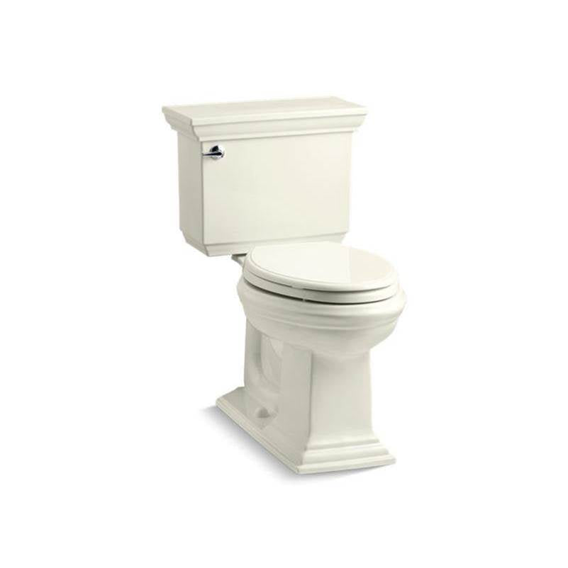 Kohler - Memoirs Stately Two-piece elongated toilet, 1.28 gpf - Biscuit