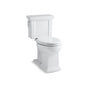 Kohler - Tresham Two-piece elongated toilet, 1.28 gpf - White