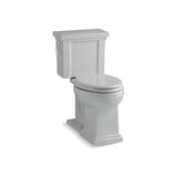 Kohler - Tresham Two-piece elongated toilet, 1.28 gpf - Ice Grey