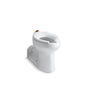 Kohler - AngleseyE Floor-mount top spud flushometer bowl with exposed trapway - White