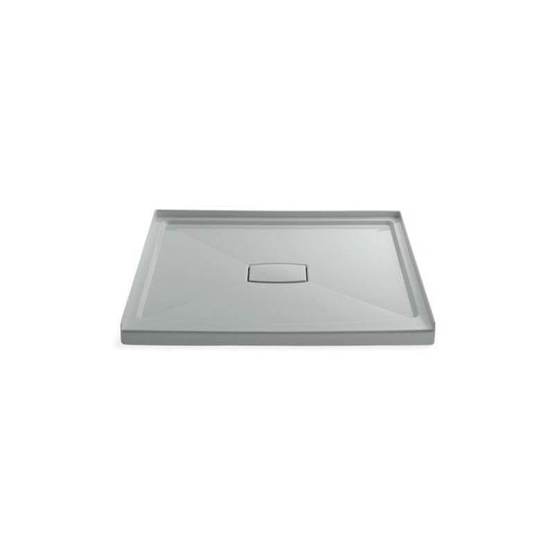 Kohler - Archer 48'' x 48'' alcove shower base, center drain - Ice Grey