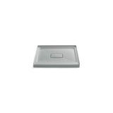 Kohler - Archer 36'' x 36'' alcove shower base, center drain - Ice Grey