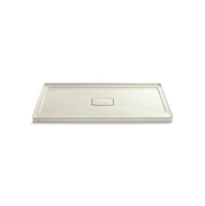 Kohler - Archer 60'' x 36'' alcove shower base, center drain - Biscuit