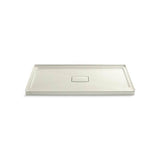 Kohler - Archer 60'' x 36'' alcove shower base, center drain - Biscuit