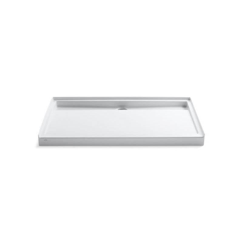 Kohler - Groove 60'' x 36'' alcove shower base, center drain - White
