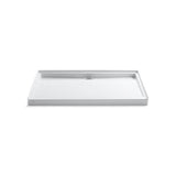 Kohler - Groove 60'' x 36'' alcove shower base, center drain - White