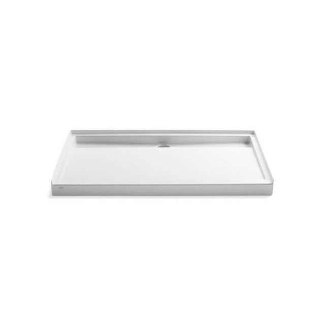 Kohler - Groove 60'' x 36'' alcove shower base, center drain - White