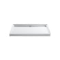 Kohler - Groove 60'' x 36'' alcove shower base, center drain - White