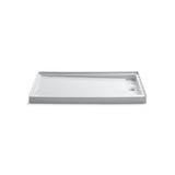 Kohler - Groove 60'' x 32'' single threshold right-hand drain shower base - White
