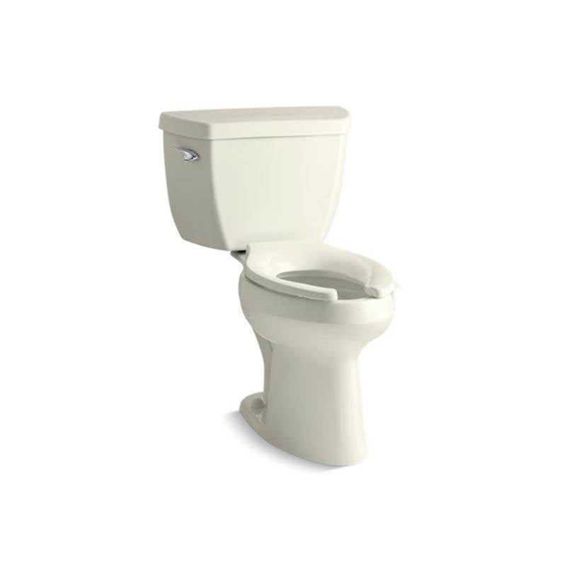 Kohler - Highline Classic Two-piece elongated toilet, 1.6 gpf - Biscuit