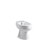 Kohler - San Tropez Vertical spray bidet with 4 faucet holes - White