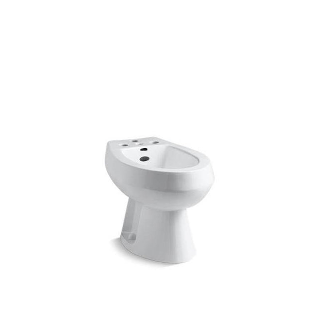 Kohler - San Tropez Vertical spray bidet with 4 faucet holes - White