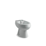 Kohler - San Tropez Vertical spray bidet with 4 faucet holes - Ice Grey