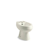 Kohler - San Tropez Vertical spray bidet with 4 faucet holes - Biscuit