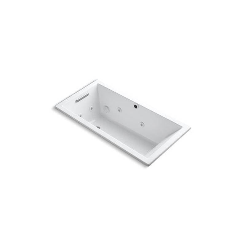 Kohler - Underscore 60'' x 30'' drop-in heated whirlpool bath - White