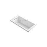 Kohler - Underscore 60'' x 30'' drop-in heated whirlpool bath - White