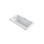 Kohler - Underscore 60'' x 32'' drop-in heated whirlpool bath - White