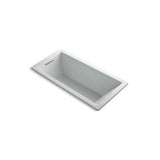 Kohler - Underscore 66'' x 32'' drop-in bath - Ice Grey