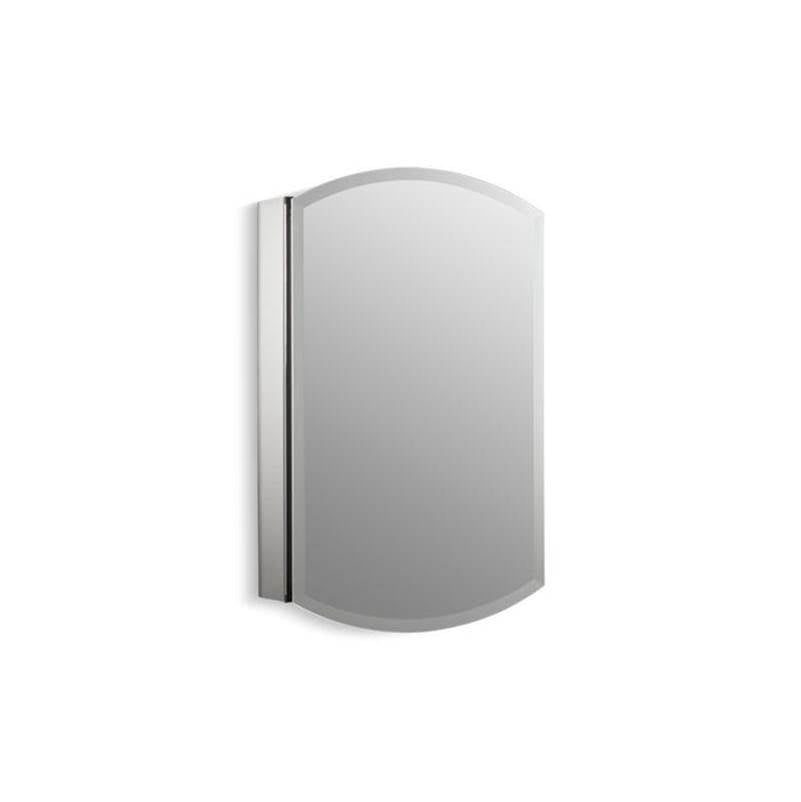 Kohler - Archer 20'' W x 31'' H aluminum single-door medicine cabinet, beveled edges