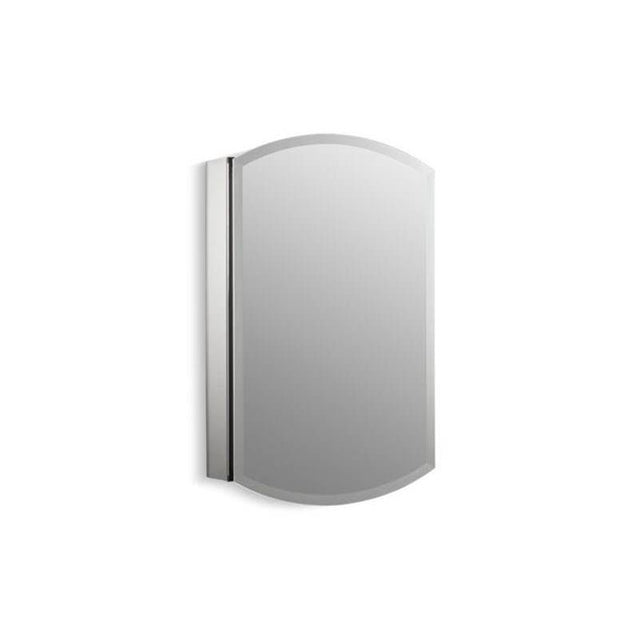 Kohler - Archer 20'' W x 31'' H aluminum single-door medicine cabinet, beveled edges