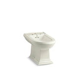 Kohler - Memoirs Vertical spray bidet with 4 faucet holes - Biscuit