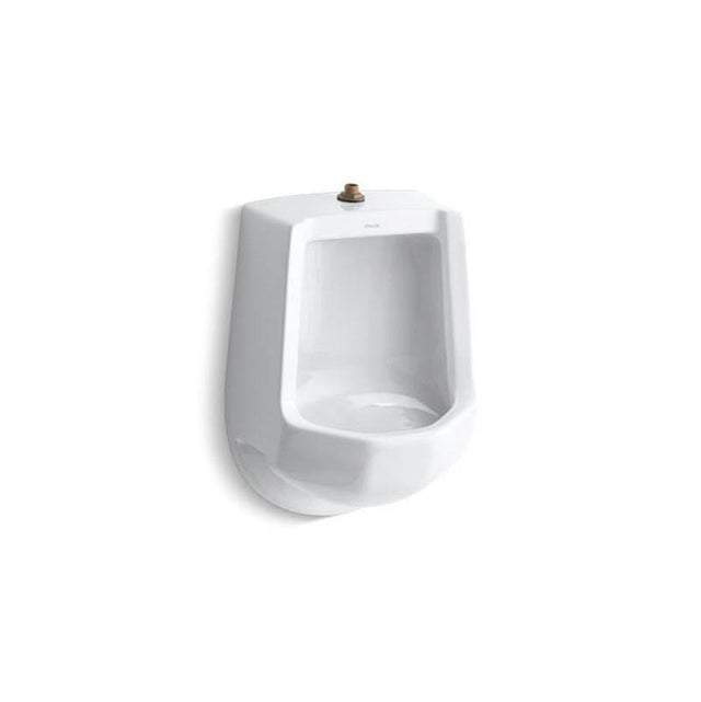 Kohler - FreshmanE Siphon-jet half-stall 1.0 gpf urinal, top spud - White