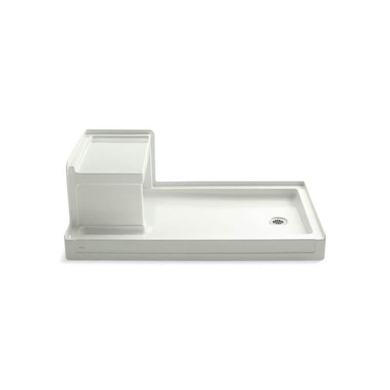 Kohler - Tresham 60'' x 36'' alcove shower base, right drain - Dune