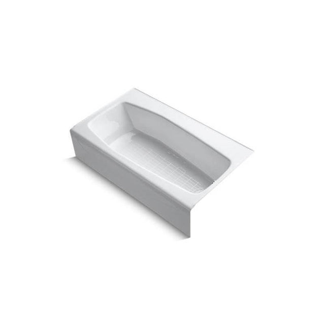 Kohler - Villager 60'' x 34-1/4'' alcove bath, right drain - White
