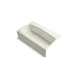 Kohler - Villager 60'' x 34-1/4'' alcove bath, right drain - Biscuit