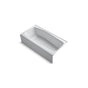Kohler - Villager 60'' x 30-1/4'' alcove bath, right drain - White