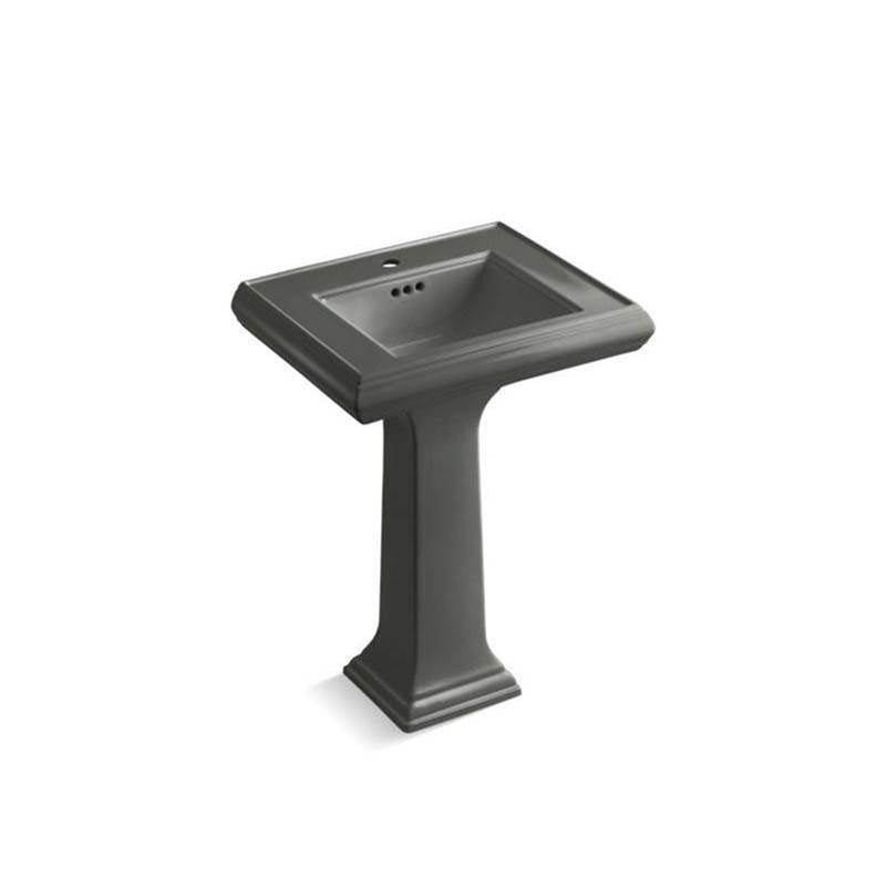 Kohler - Memoirs Classic 24-1/4'' rectangular pedestal bathroom sink - Thunder Grey