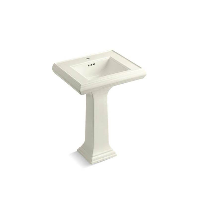 Kohler - Memoirs Classic 24-1/4'' rectangular pedestal bathroom sink - Biscuit