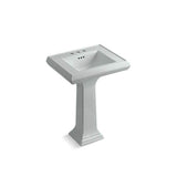 Kohler - Memoirs Classic 24-1/4'' rectangular pedestal bathroom sink - Ice Grey