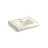 Kohler - Memoirs Pedestal/console table bathroom sink basin with single faucet-hole drilling - Biscuit