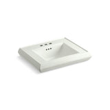 Kohler - Memoirs Pedestal/console table bathroom sink basin with 4'' centerset faucet holes - Dune