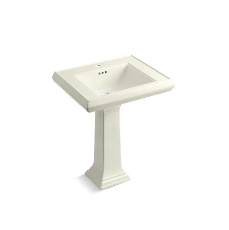 Kohler - Memoirs Classic 27-1/4'' rectangular pedestal bathroom sink - Biscuit