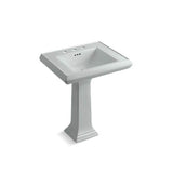 Kohler - Memoirs Classic 27-1/4'' rectangular pedestal bathroom sink - Ice Grey