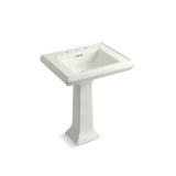 Kohler - Memoirs Classic 27-1/4'' rectangular pedestal bathroom sink - Dune