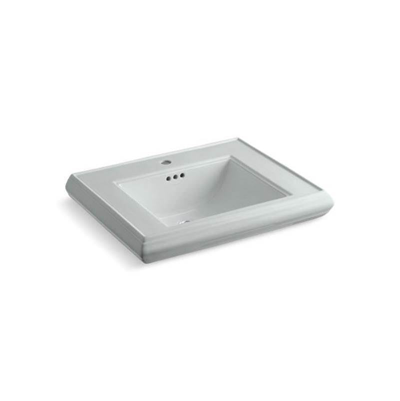 Kohler - Memoirs Pedestal/console table bathroom sink basin with single faucet-hole drilling - Ice Grey