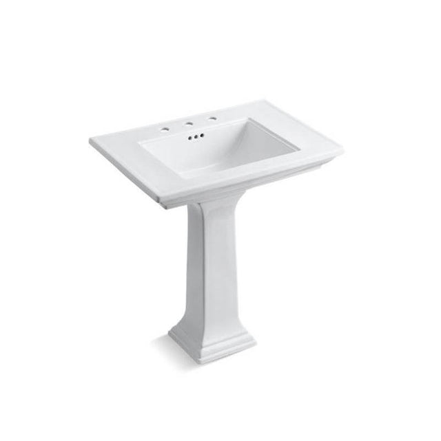 Kohler - Memoirs Stately 30-3/4'' rectangular pedestal bathroom sink - White